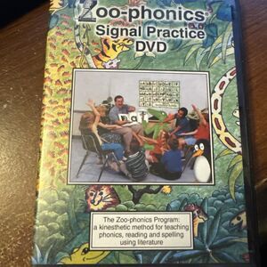 Zoo-Phonics Signal Practice DVD Kinesthetic Method 1994